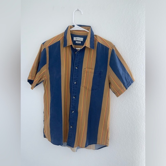 Urban Outfitters 90’s Stripe Shortsleeve Button Down - Picture 6 of 7